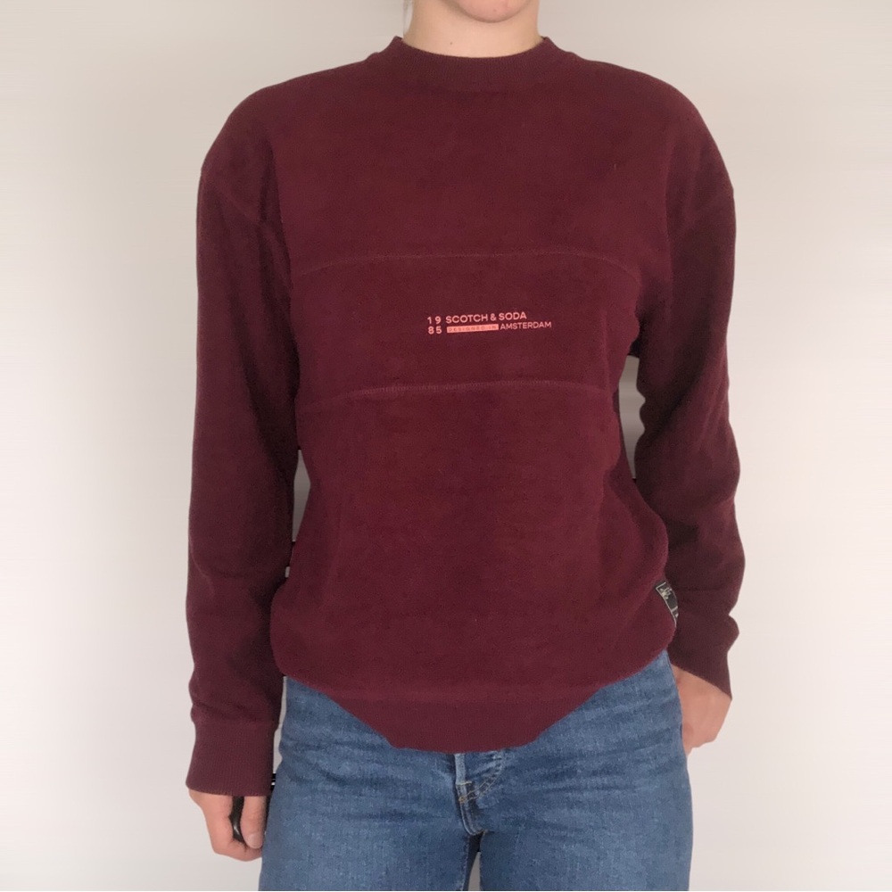 BOGO FREE Scotch & Soda Fleece Crew Neck Sweatshirt‎